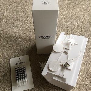 Chanel Birthday Candles and Paper LED String Light